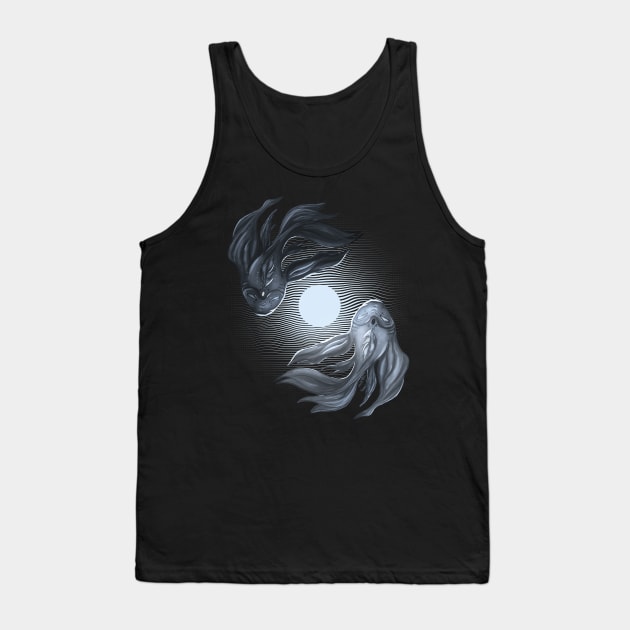 Balance Within Yin and Yang. Tank Top by hybridgothica